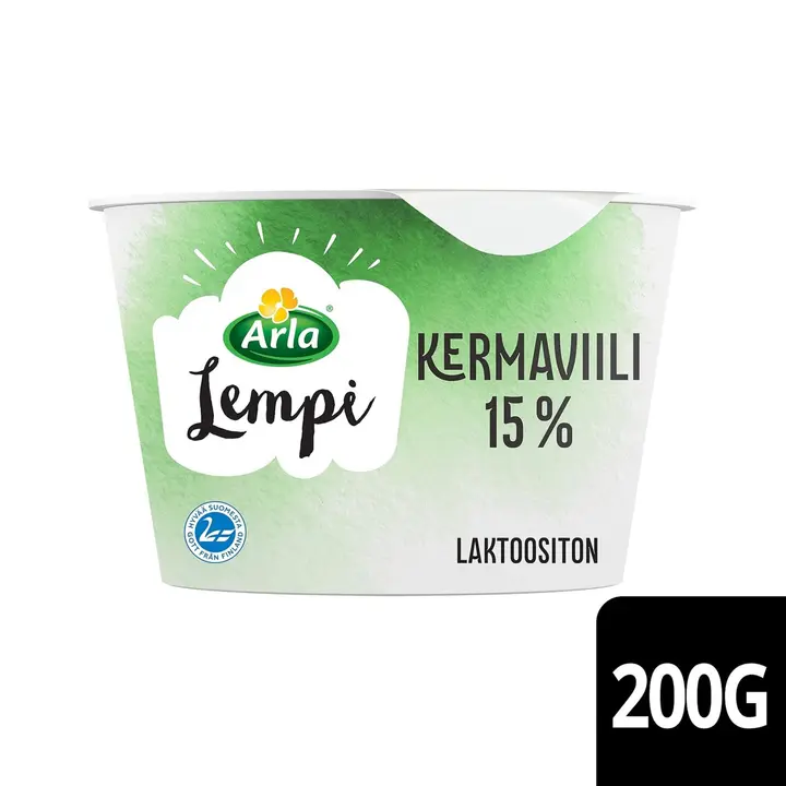 Arla Lempi Kermaviili 200 g 15% laktoositon