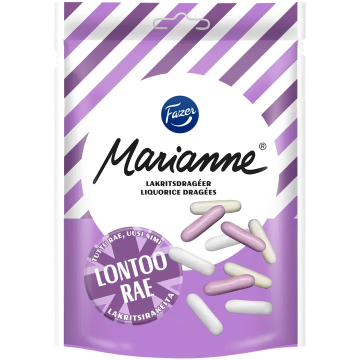 Fazer Marianne Lakritsirae 150g