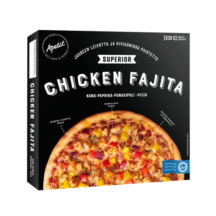 Apetit Superior Chicken Fajita pizza pakaste 335g