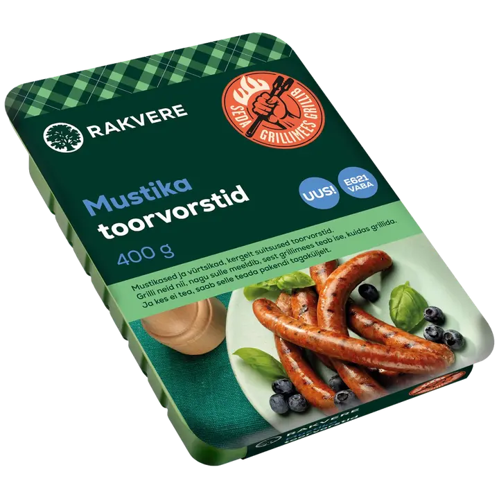 Rakvere Mustika Toorvorstid 400 G