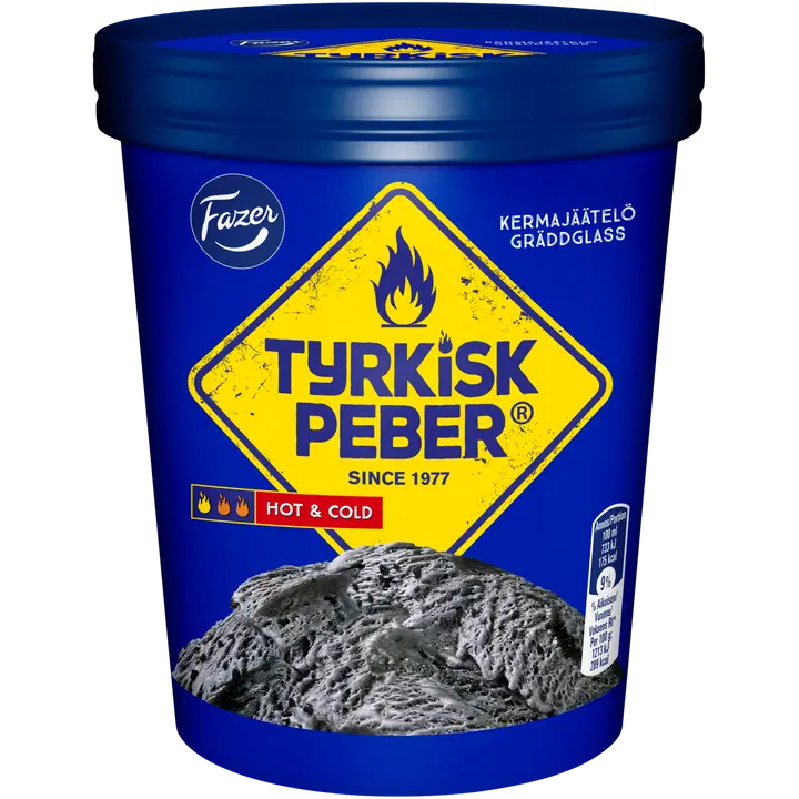 Fazer Tyrkisk Peber kermajäätelö 290g/480ml