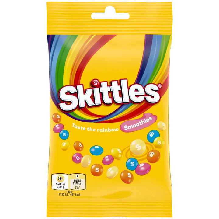 Skittles Smoothies dražeed 95g