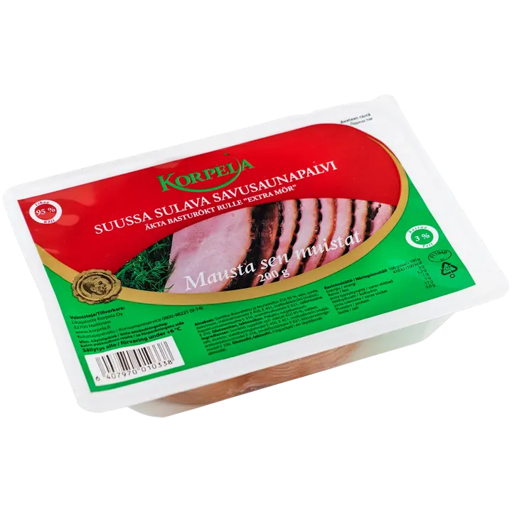 Korpela suussa sulava savusaunapalvi 200g