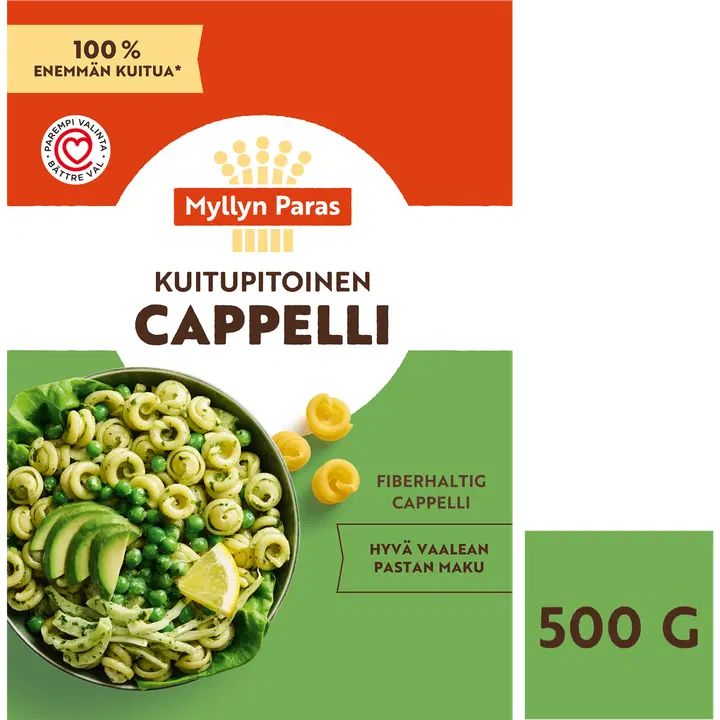 Myllyn Paras Fiberhaltig Cappelli pasta 500g