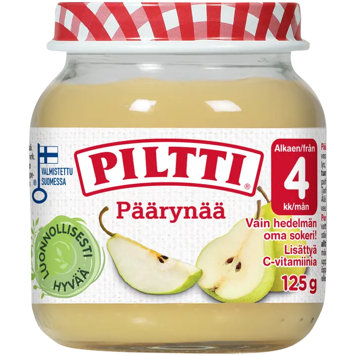 PILTTI 125g Päärynää hedelmäsose 4kk