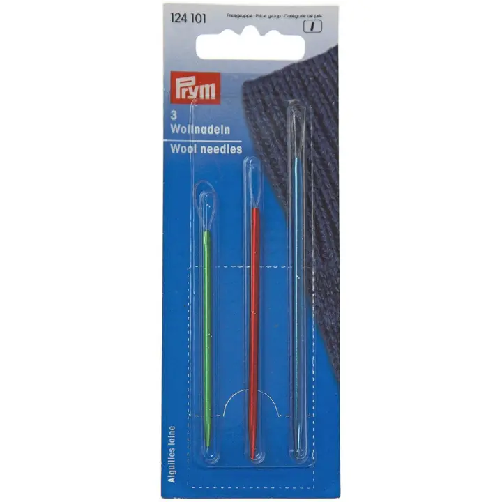 Prym lenkkineula 3kpl alumiini/muovi