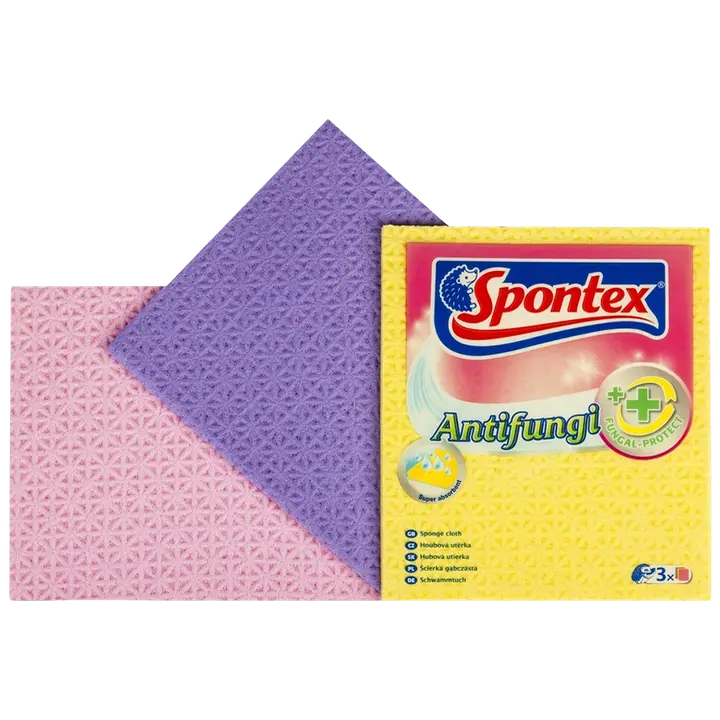 Spontex käsnlapp 3tk antibakteriaalne