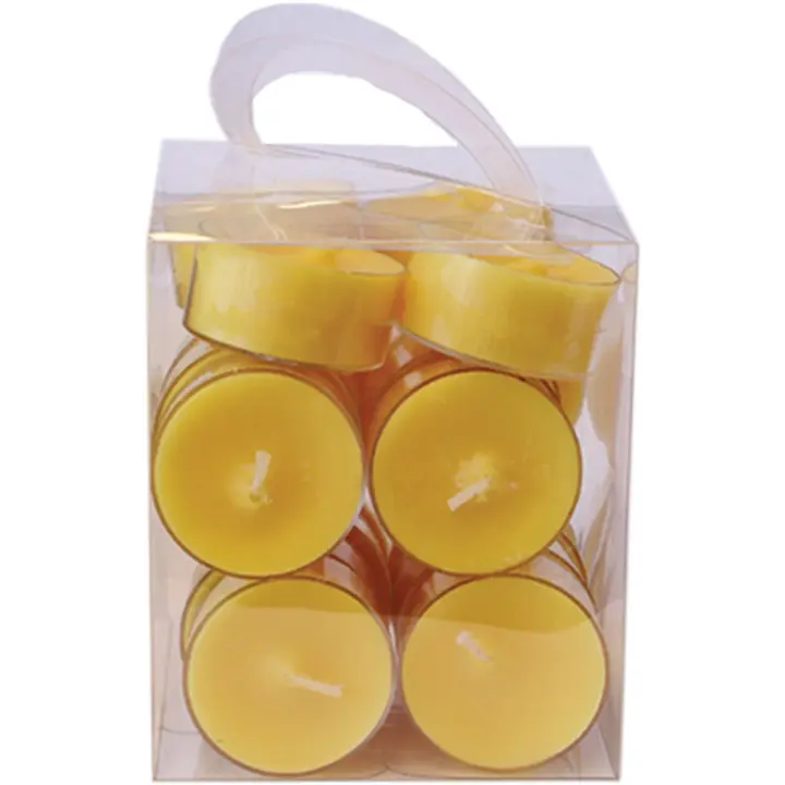 Finnmari lämpökynttilä muovikupissa 20kpl keltainen