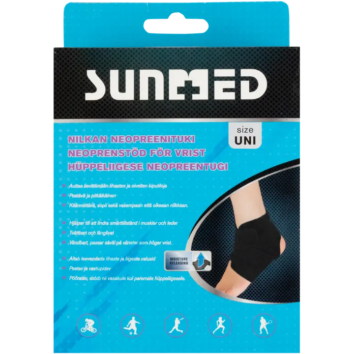 Pahkluutugi neopreenist