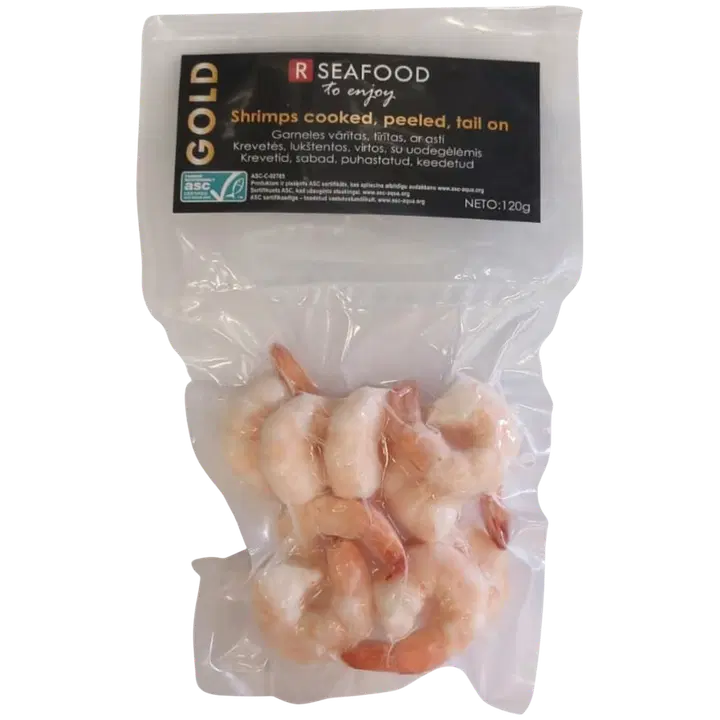 RSeaFood Tiigerkrevetid Puhastatud 120 g