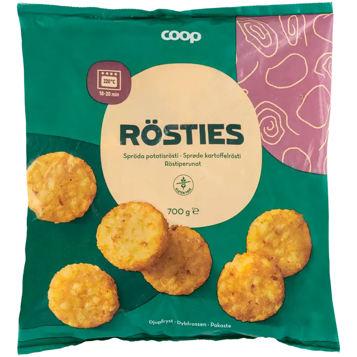 Coop röstiperunat 700 g pakaste