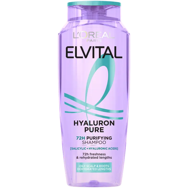 L'Oréal Paris Elvital Hyaluron Pure shampoo kosteutta kaipaaville hiuksille 250ml