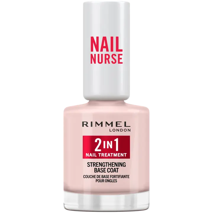 Rimmel London Nail Nurse Base Coat & Strenghtener 2in 1 12 ml aluslakka