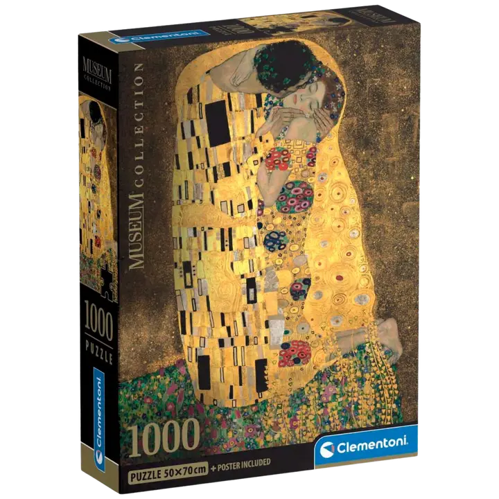 Puzzle 1000 Muuseum Suudlus Clementoni