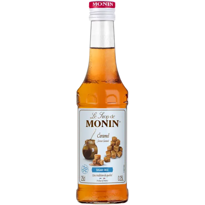 Le Sirop de MONIN Karamelli makusiirappi 25cl sokeriton