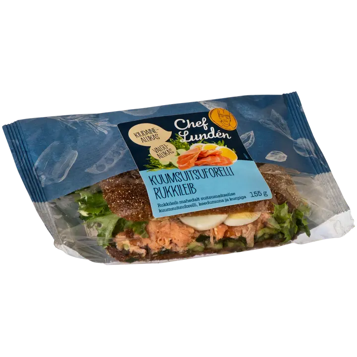 Chef Lunden Kuumsuitsuforelli rukkileib 155g