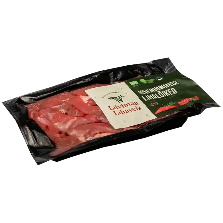 Liivimaa Lihaveis Mahe Lihaveise Lihalõiked 390 G