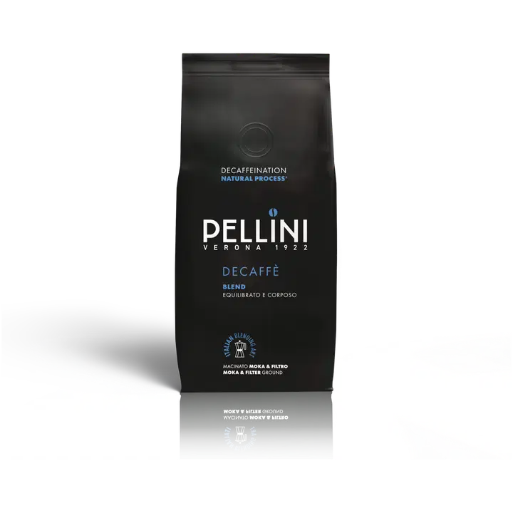 Pellini Decaffe kofeiiniton jauhettu espressokahvi 185g
