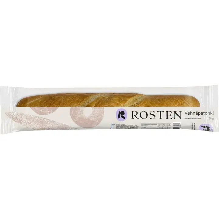 Leipomo Rosten vehnäpatonki 260 g
