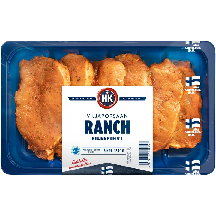 HK Viljaporsaan Fileepihvi ranch 640 g