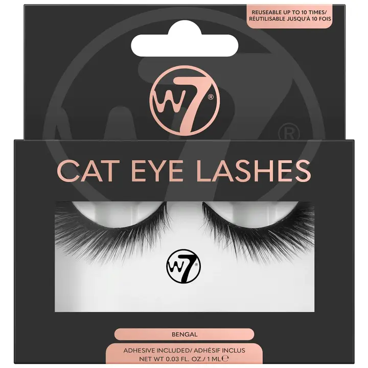 W7 cat eye kunstripsmed savannah