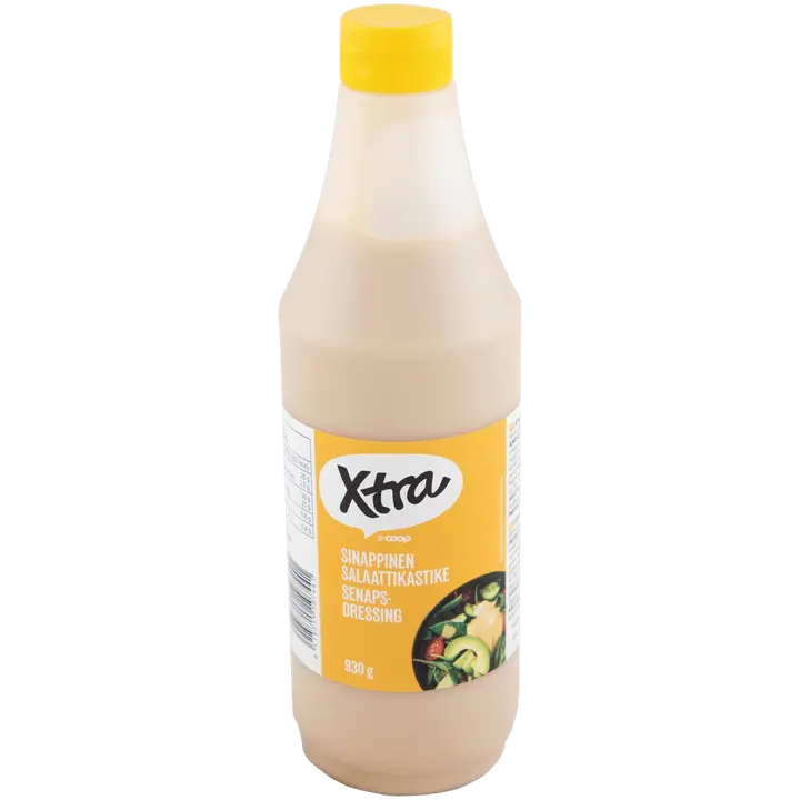 Xtra sinappinen salaattikastike 930 g