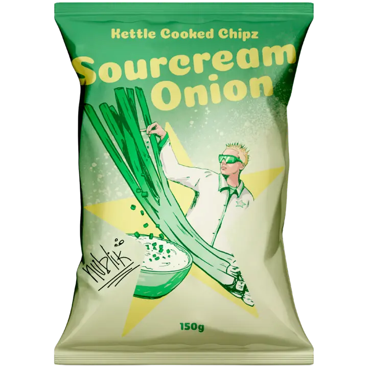 Starchipz Nublu hapukoore- ja sibula maitselised kartulikrõpsud 150g