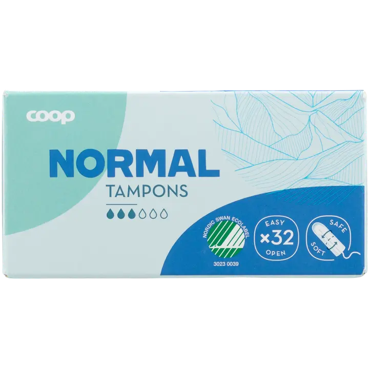 Coop tamponi normaali 32 kpl