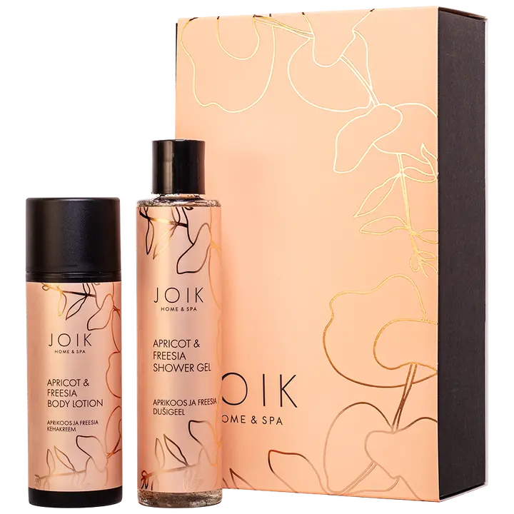 Kinkekomplekt Joik Aprikoos ja Freesia