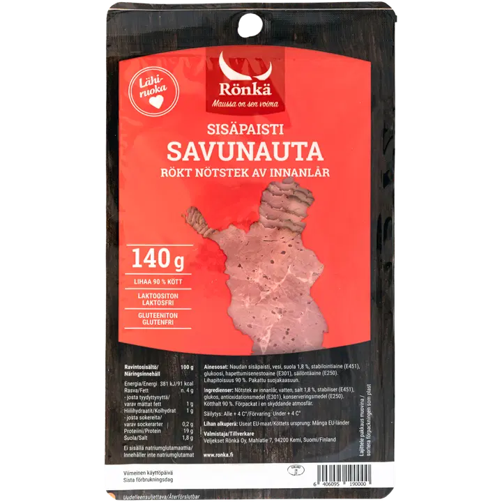 Rönkä Savunauta sisäpaisti 140g