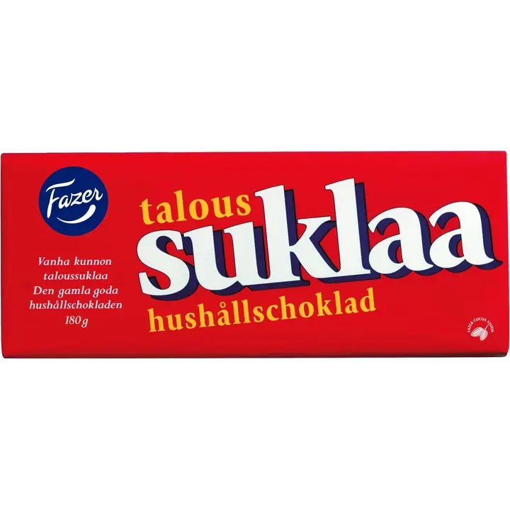 Fazer Taloussuklaa suklaalevy 180g