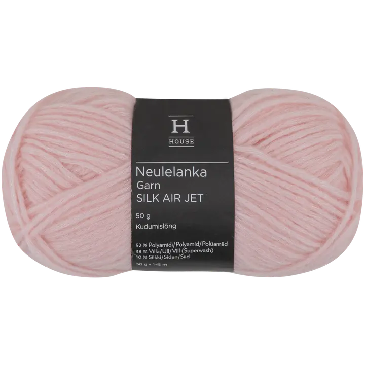 House lanka Silk Airjet 50g 212449 light pink