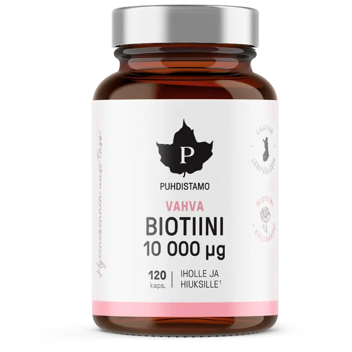 Puhdistamo Vahva Biotiini, 120 kaps