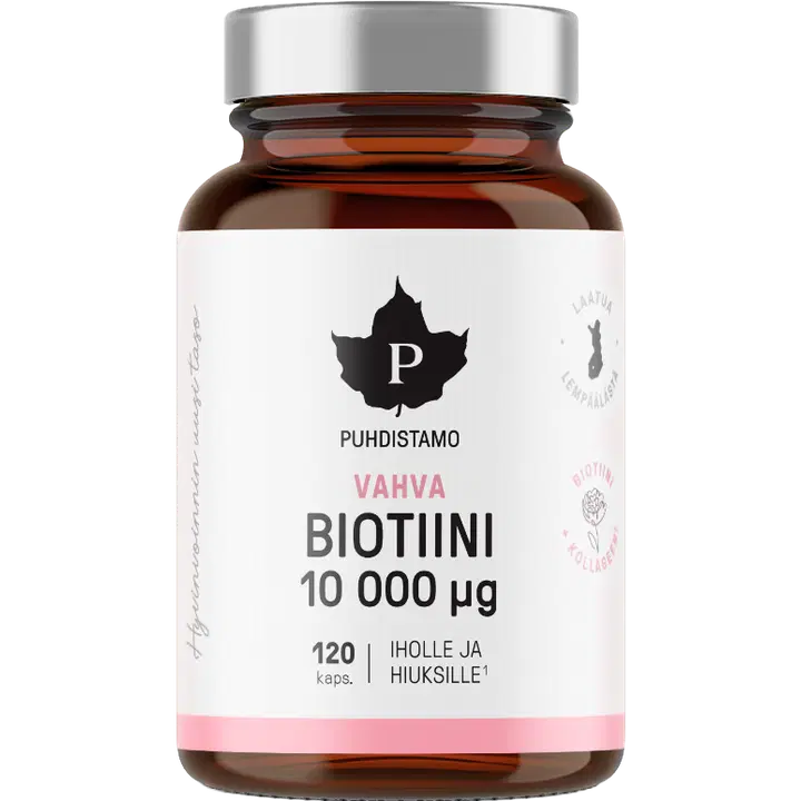 Puhdistamo Vahva Biotiini, 120 kaps