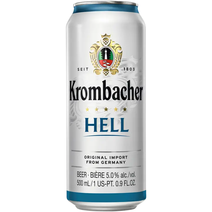 Krombacher Hell õlu 5%vol 500ml
