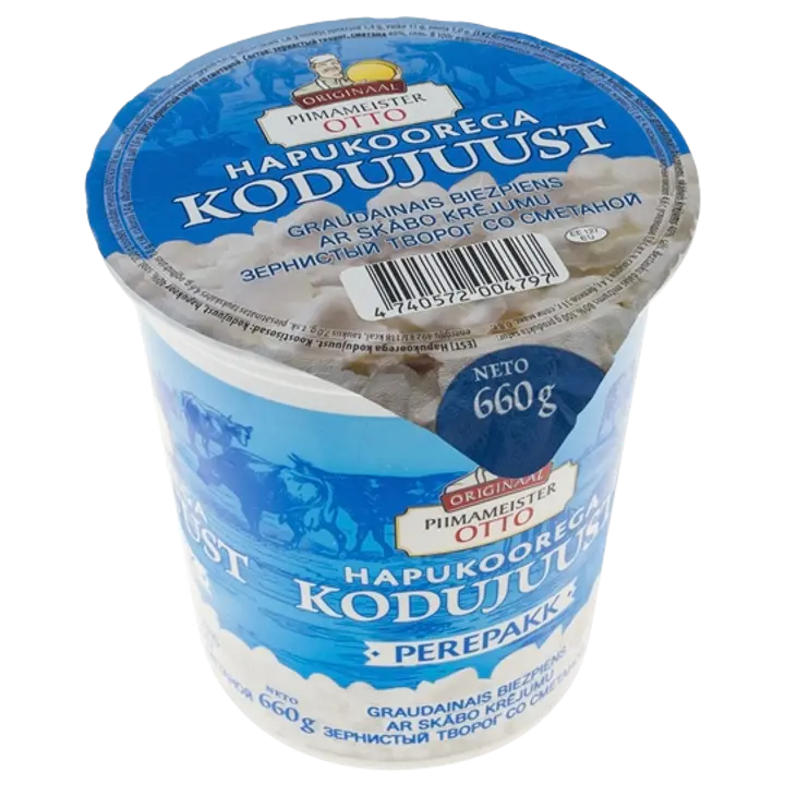 Hapukoorega kodujuust, 660 g
