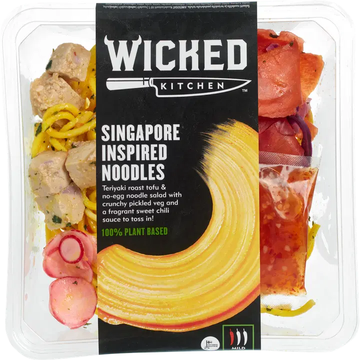 Wicked Kitchen Nuudeli salaatti 275 g