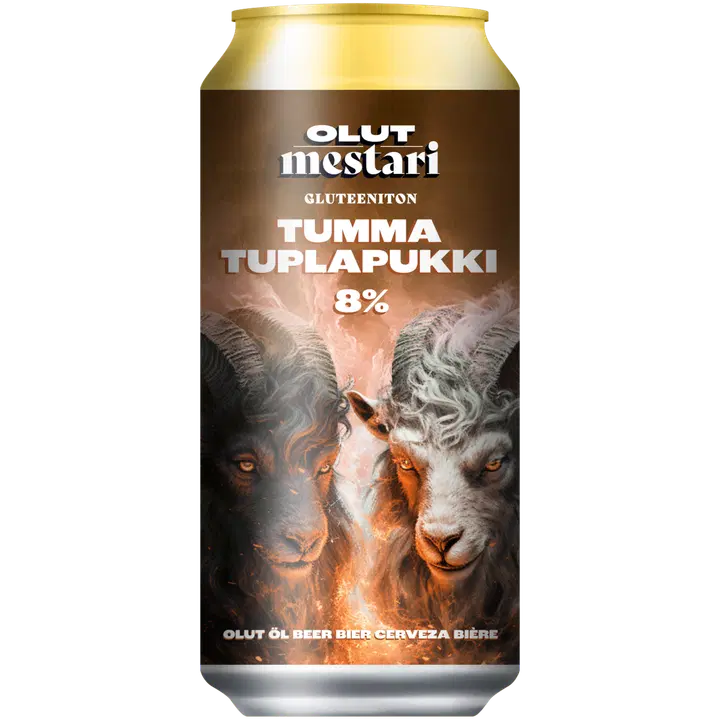 Stadin Panimo Oy Olutmestari Tumma Tuplapukki 8,0% Gluteeniton 0,44l