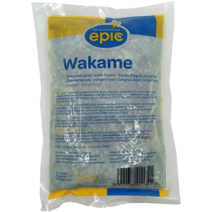Merevetikasalat "Wakame" külmutatud 250g