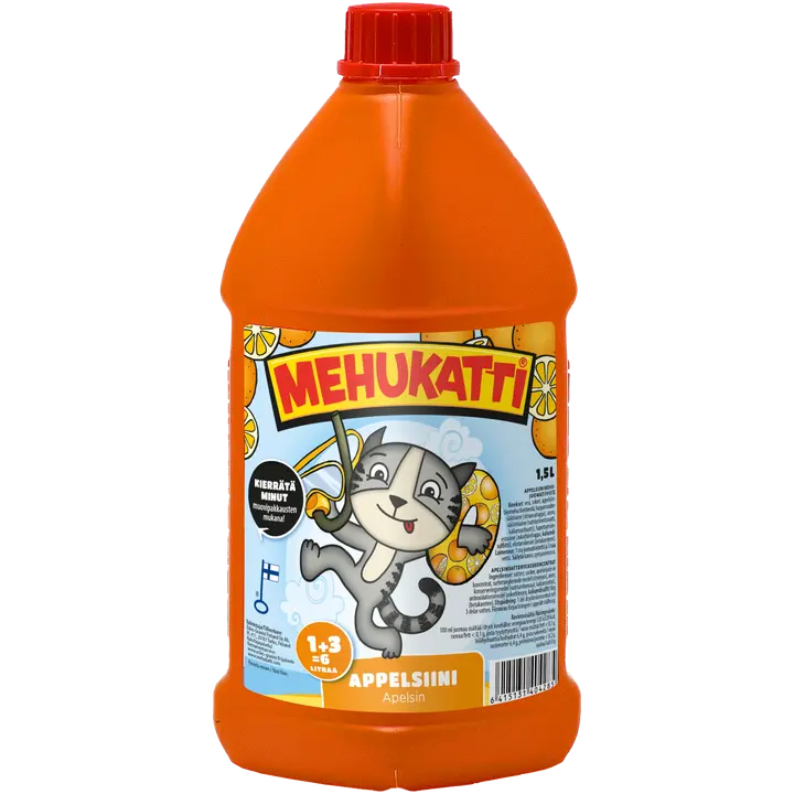 Mehukatti apelsinimaitseline kontsentraat 1,5L