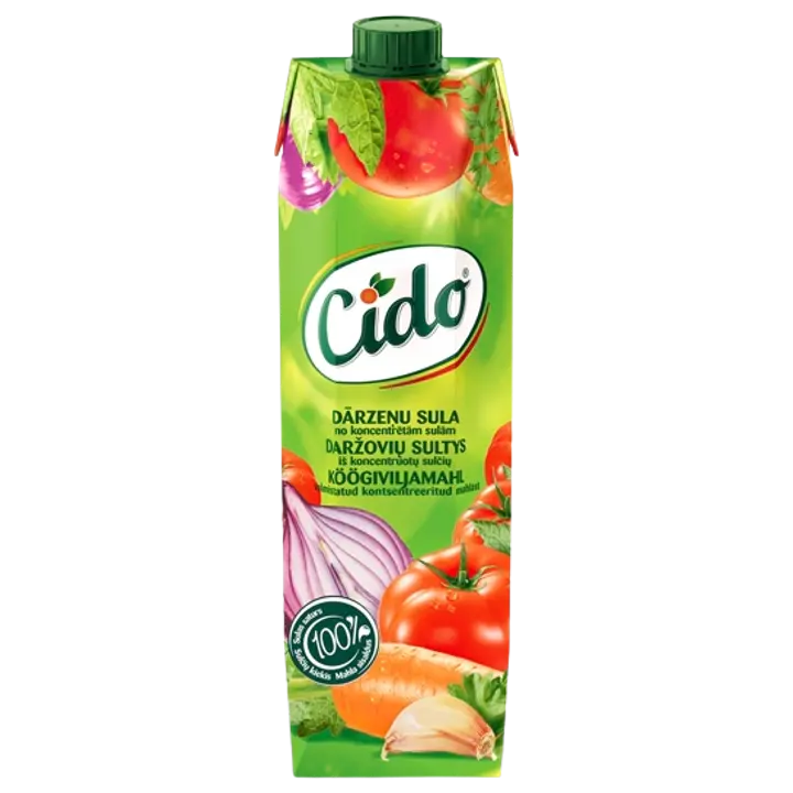 Cido köögiviljamahl 100% 1L