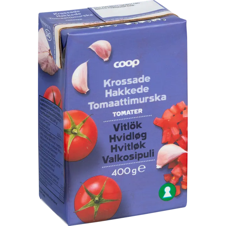 Coop tomaattimurska valkosipuli 400 g