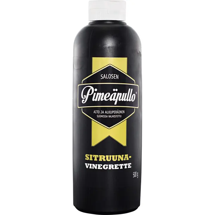 Salosen Pimeäpullo 500g Sitruunavinegrette