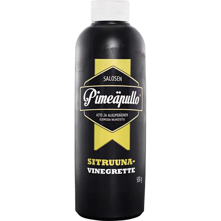 Salosen Pimeäpullo 500g Sitruunavinegrette