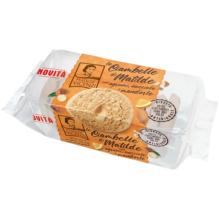 Matilde Vicenzi Vicenzi Ciambelle sitruuna hasselpähkinä mantelikeksi 200g