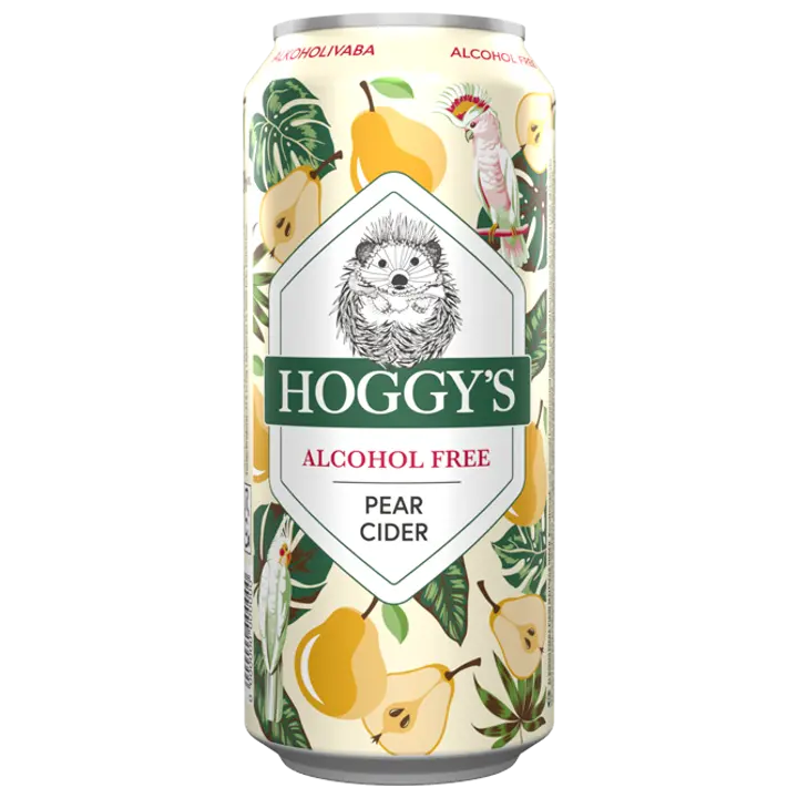 Hoggy's Pear alkoholivaba siider 500ml