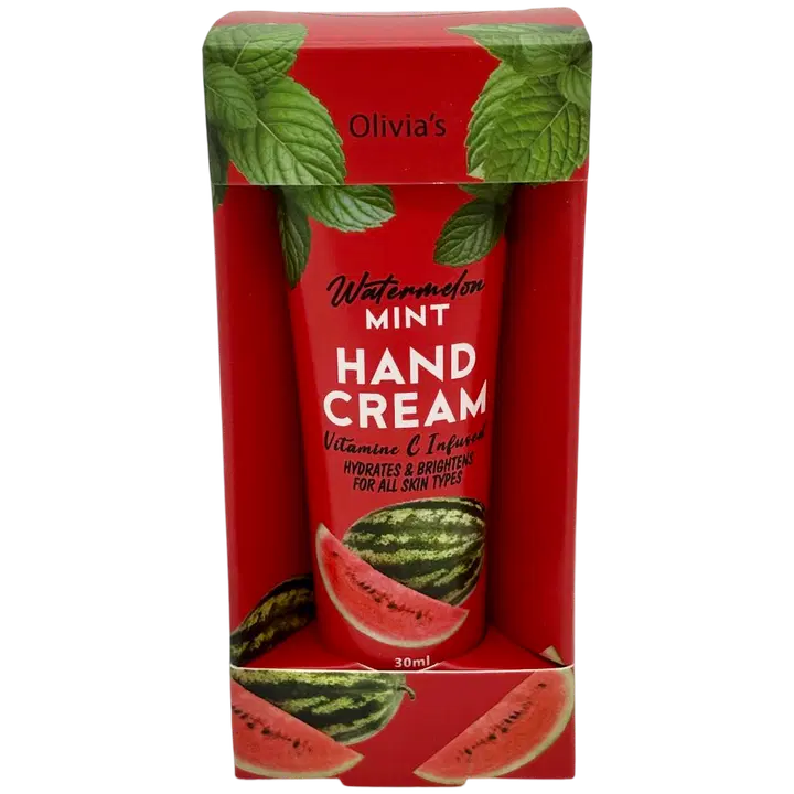 OLIVIA'S Käsivoide 30 ml vesimeloni ja minttu