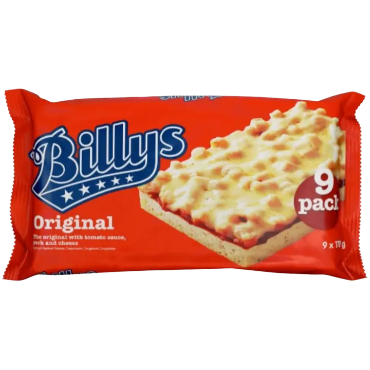 Billys Pan Pizza Original 9-pack 9x170g
