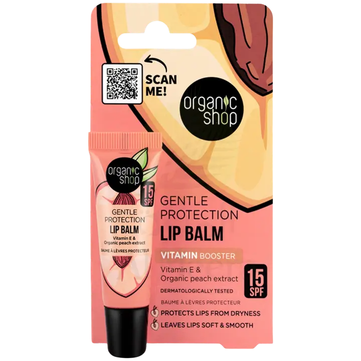 Huulepalsam Organic Shop Protection spf15 10ml