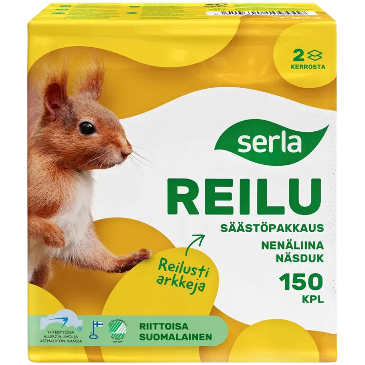 Serla Reilu nenäliina 150kpl